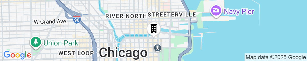 Map for L7 Chicago by LOTTE