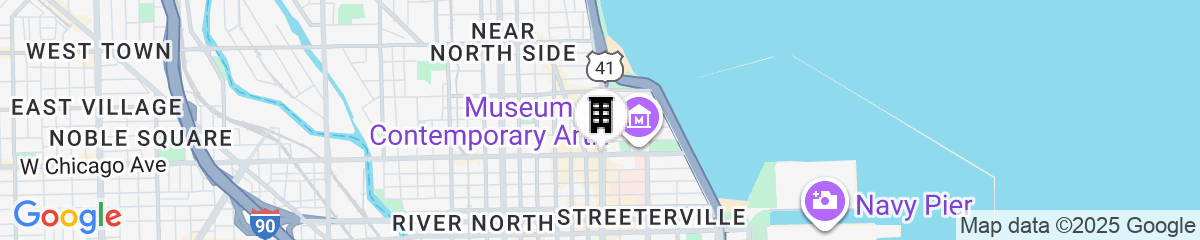 Map for Park Hyatt Chicago