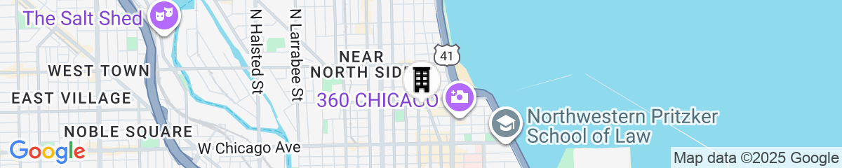 Map for Waldorf Astoria Chicago