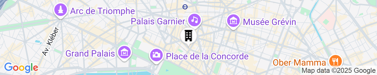 Map for Hôtel Mansart