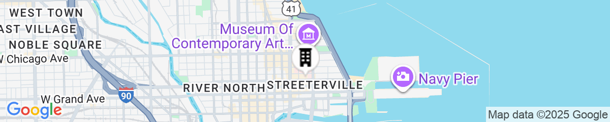 Map for Hotel EMC2, Autograph Collection