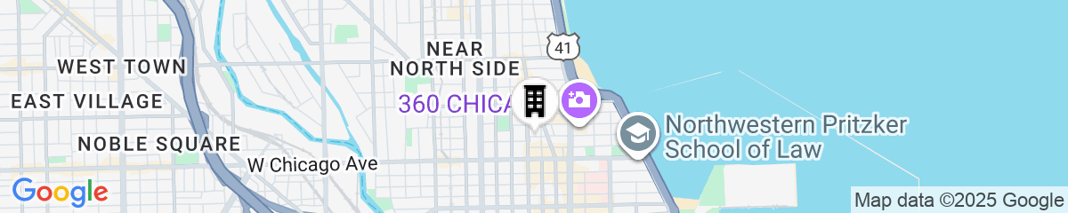 Map for Sofitel Chicago Magnificent Mile