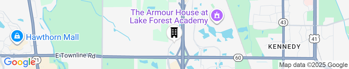 Map for Residence Inn by Marriott Chicago Lake Forest/Mettawa