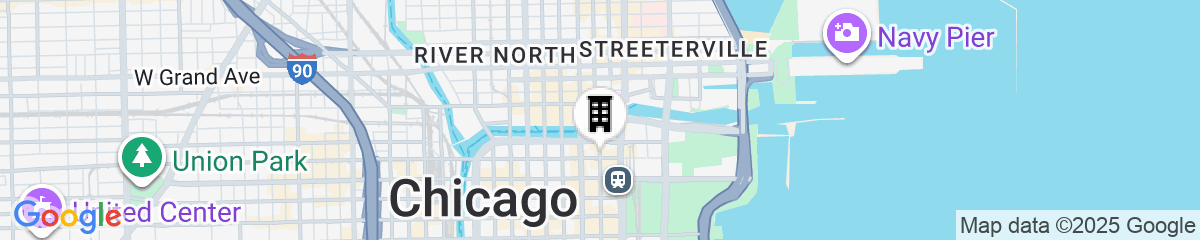 Map for Virgin Hotels Chicago