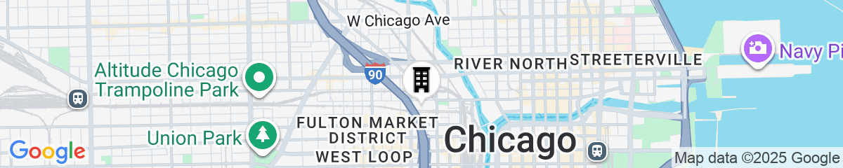 Map for Level Chicago Fulton Market