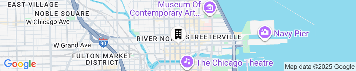 Map for Fairfield Inn & Suites Chicago Downtown/River North