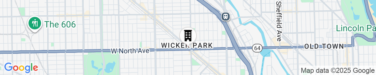 Map for The Robey, Chicago, a Member of Design Hotels