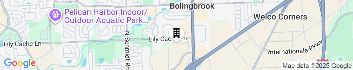 Map for Fairfield Inn & Suites by Marriott Chicago Bolingbrook
