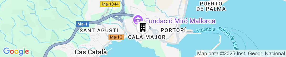 Map for Eurostars Marivent Hotel