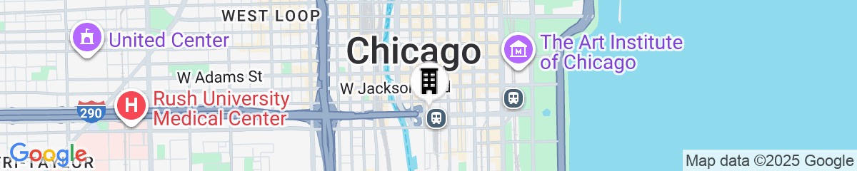 Map for The Buckingham Hotel