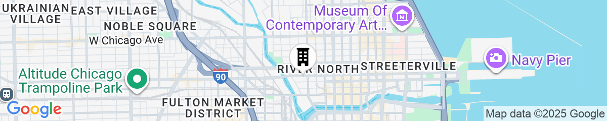Map for Level Chicago - River North