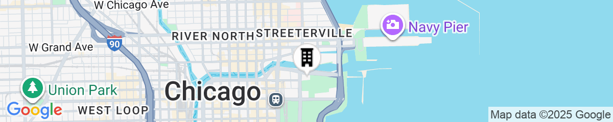 Map for Swissotel - Chicago