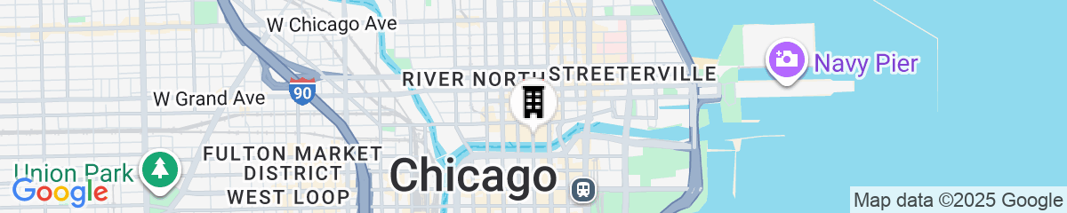 Map for The Westin Chicago River North