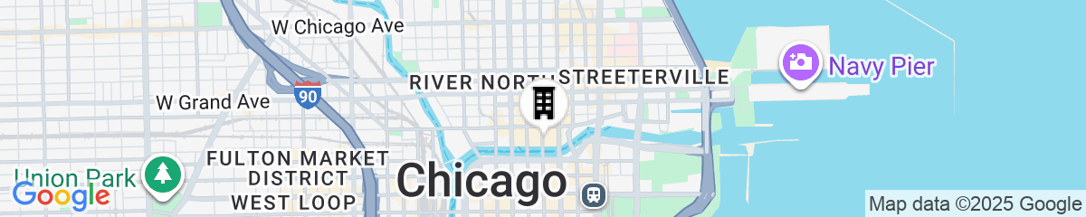 Map for Hotel Chicago Downtown, Autograph Collection by Marriott