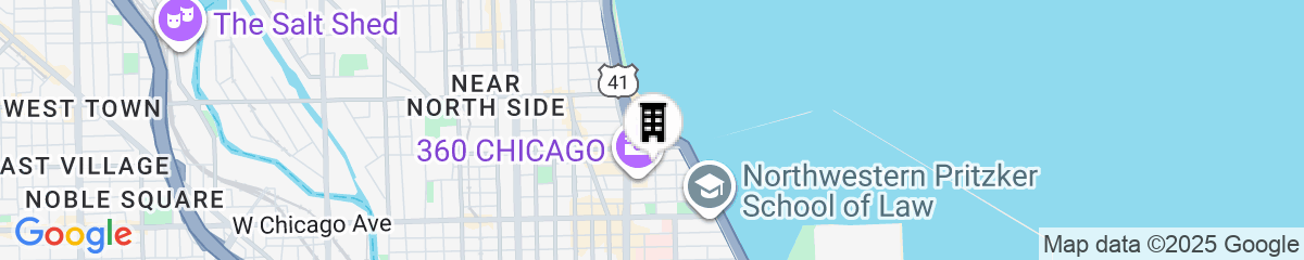 Map for Hilton Chicago/Magnificent Mile Suites