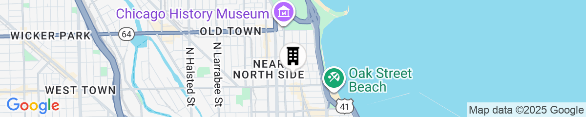 Map for Claridge House Chicago, Tapestry Collection by Hilton