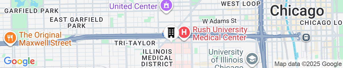 Map for Hyatt Place Chicago Medical/University District