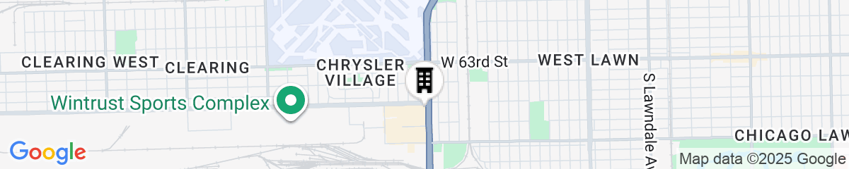 Map for Holiday Inn Express Hotel & Suites Chicago-Midway Airport by IHG