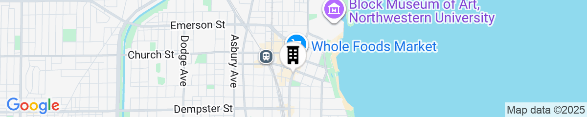 Map for Hyatt House Chicago/Evanston