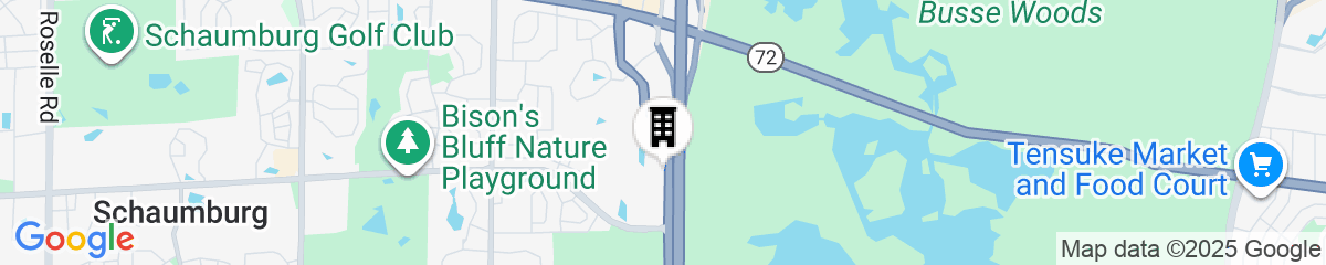 Map for Holiday Inn Express & Suites Chicago Schaumburg by IHG