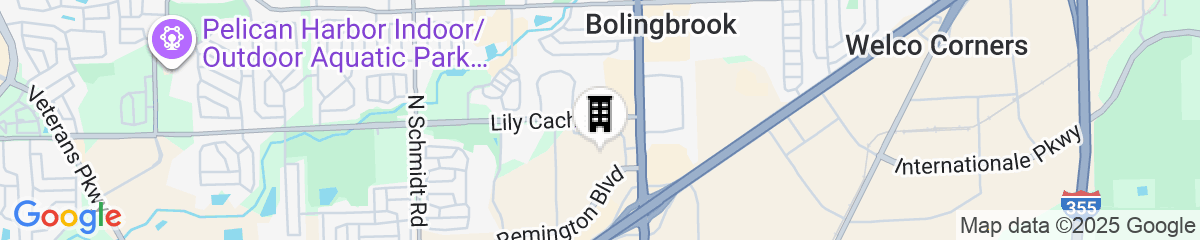 Map for Home2 Suites By Hilton Bolingbrook Chicago