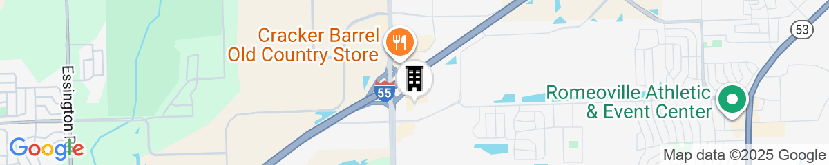 Map for Holiday Inn Express & Suites Romeoville - Joliet North by IHG