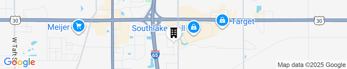 Map for Tru By Hilton Merrillville