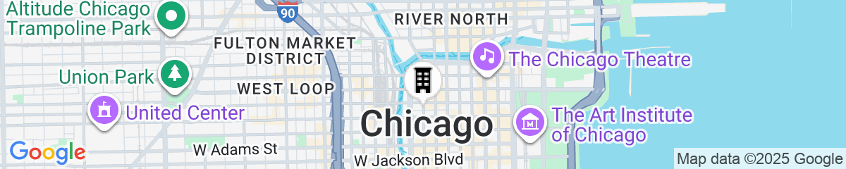 Map for Hyatt Place Chicago/Downtown - The Loop
