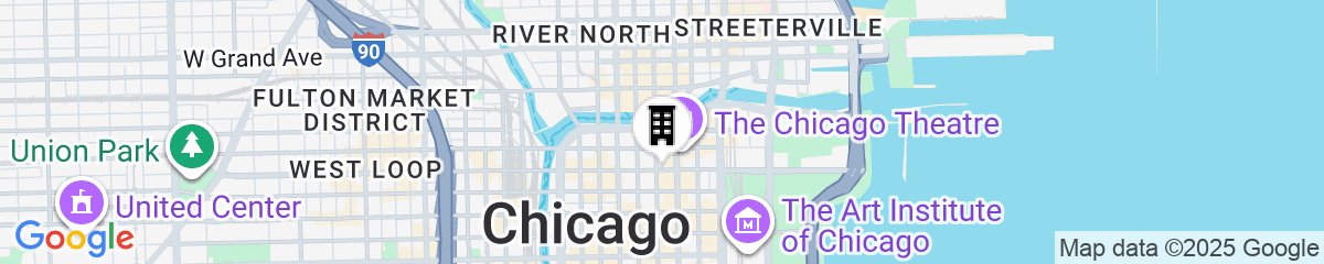Map for Cambria Hotel Chicago Loop - Theatre District