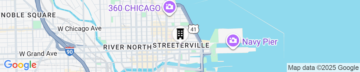 Map for DoubleTree by Hilton Chicago - Magnificent Mile