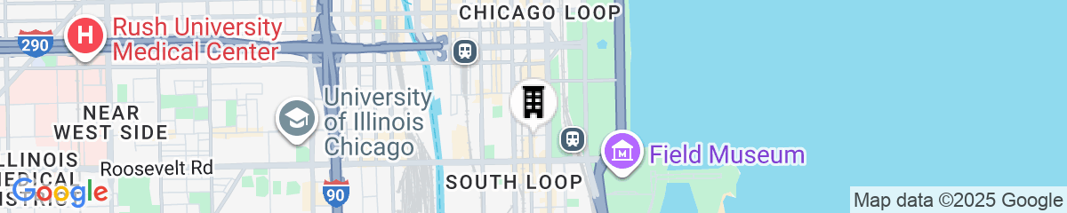 Map for Homewood Suites by Hilton Chicago Downtown South Loop