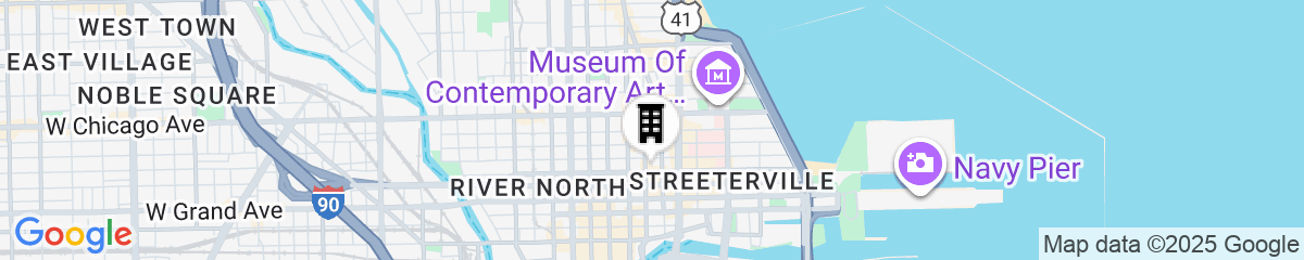 Map for AC Hotels by Marriott Chicago Downtown