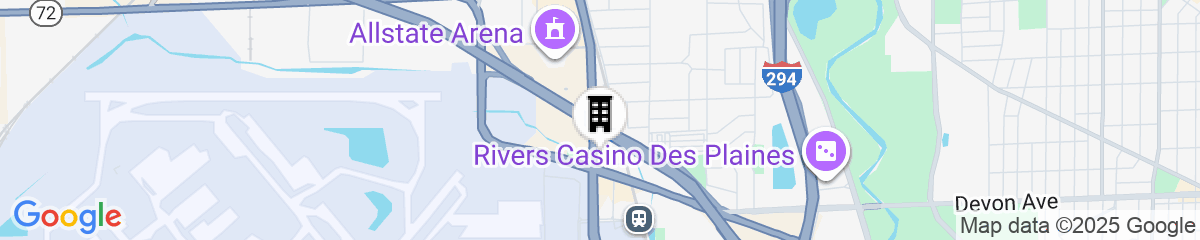 Map for Holiday Inn Express & Suites Chicago O'Hare Airport by IHG