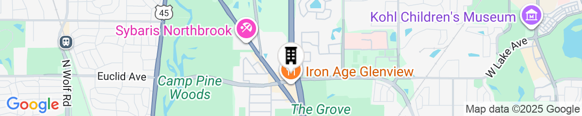 Map for Best Western Glenview -Chicagoland Inn and Suites