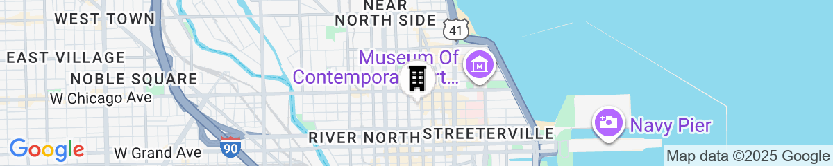 Map for Kasa Magnificent Mile Chicago