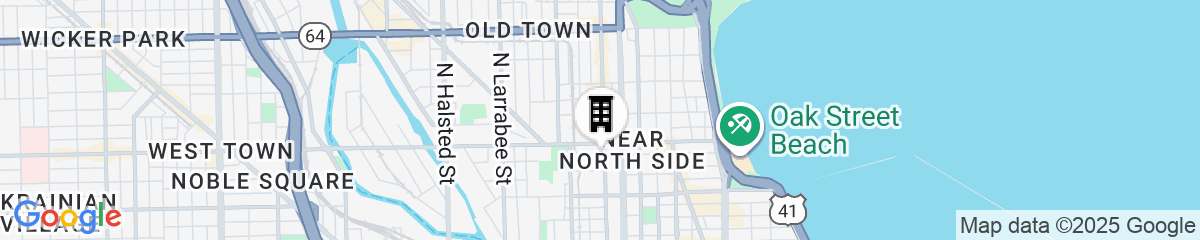 Map for Level Chicago – Old Town