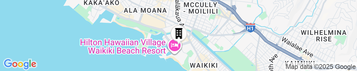 Map for Aqua Palms Waikiki