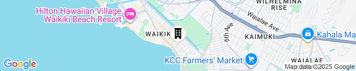 Map for Royal Grove Waikiki