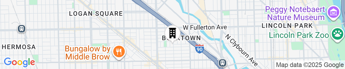 Map for Ray's Bucktown B&B