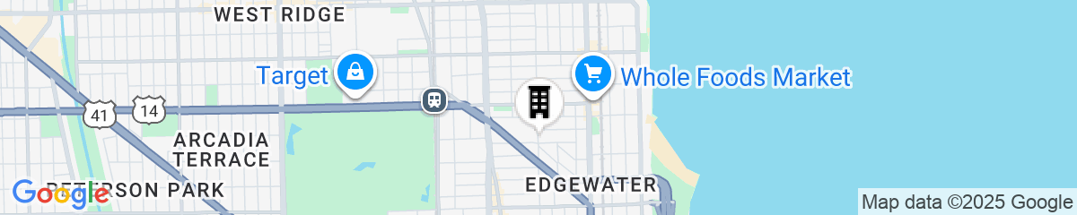 Map for House 5863 - Chicago Bed and Breakfast