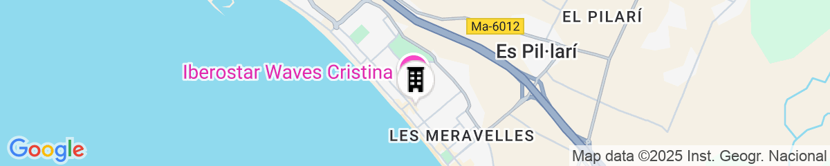 Map for tent Capi Playa