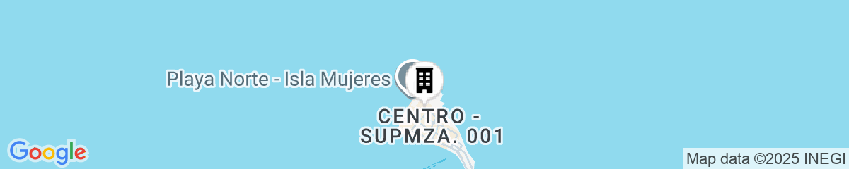 Map for Hotel Cabanas Maria del Mar