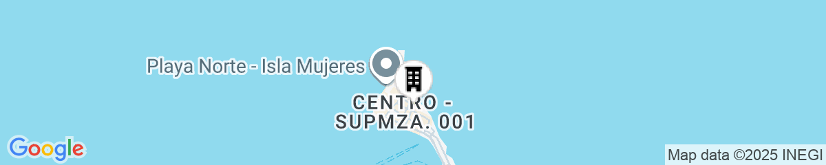 Map for The Mint Resort Isla Mujeres