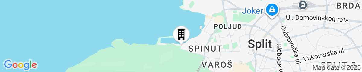 Map for Akademis Fit Split