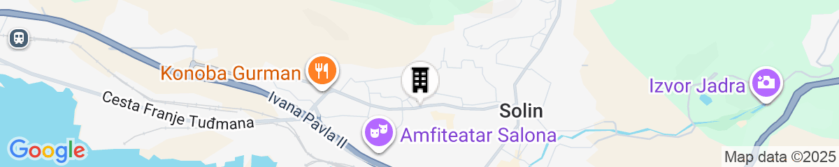 Map for Hotel Salona Palace