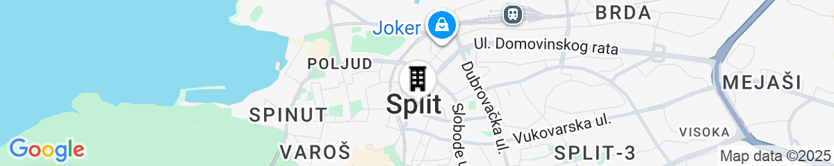 Map for Hotel Corner