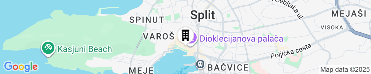 Map for Hotel Kastel 1700