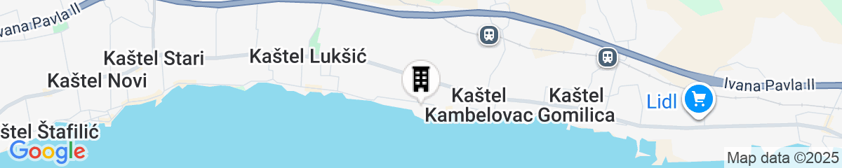 Map for Hotel Ballet School