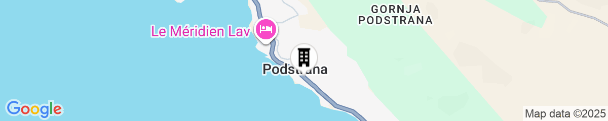 Map for Hotel Gala Split