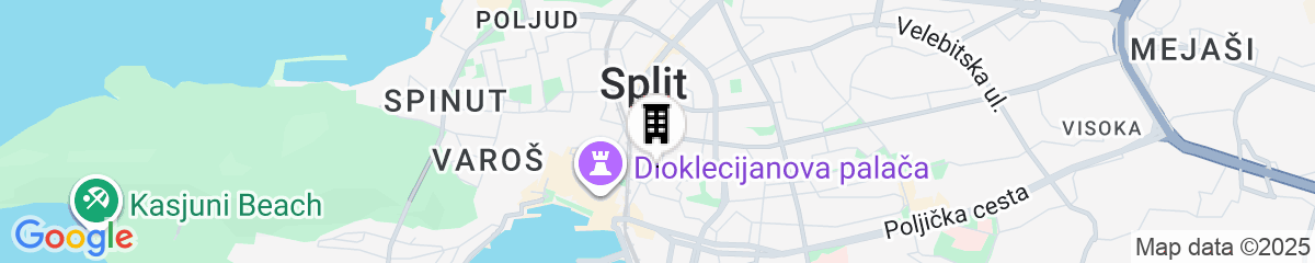 Map for Split Center Beautiful Apartment